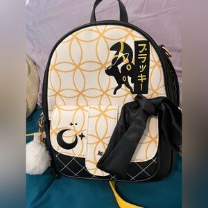 Pokémon umbreon mini backpack yellow and black